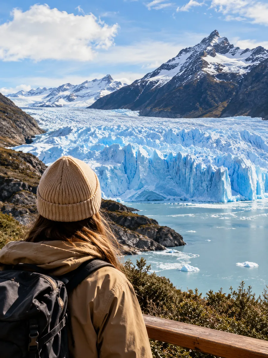 Vue sur le glacier Spegazzini